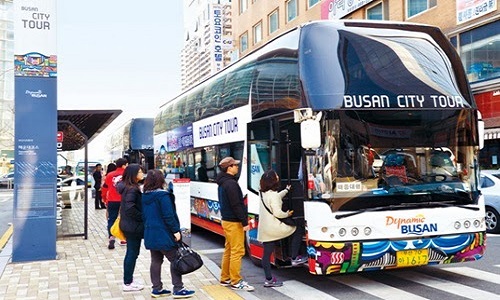 Học tiếng Hàn sơ cấp đi xe bus