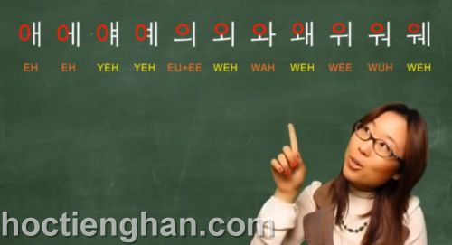 Học tiếng Hàn phát âm