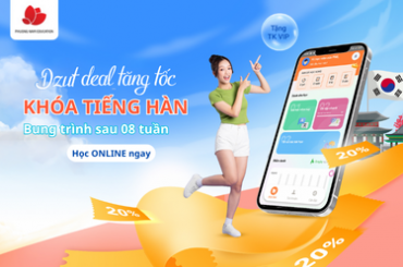 Khóa học tiếng Hàn Online chỉ từ 2.000.000đ cùng hàng loạt ưu đãi hấp dẫn khác