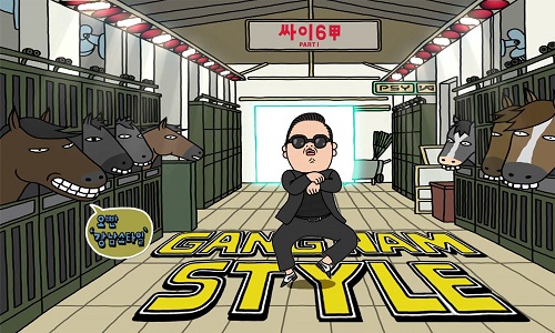 Ngôi sao nhạc pop Hàn Quốc Psy biểu diễn