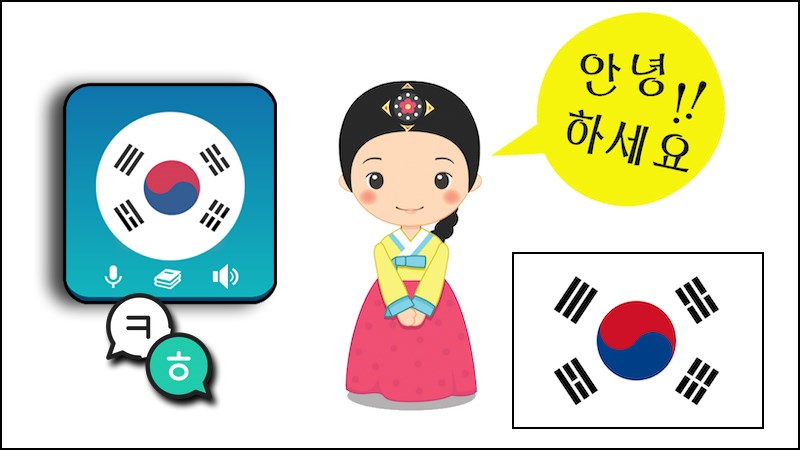 Học tiếng Hàn bằng các app online miễn phí