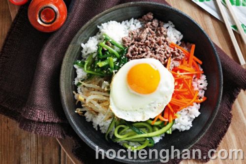 Học tiếng Hàn qua món ăn